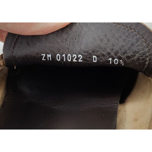 Salvatore Ferragamo Penny Loafers Leather Brown Moccasin Driver Shoes 10.5 D - Picture 8 of 13